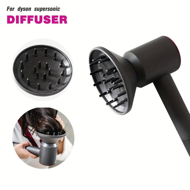 Hair Diffuser Attachment for Hair Dryer with Magnetic Suction Nozzle