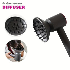 Hair Diffuser Attachment for Hair Dryer with Magnetic Suction Nozzle