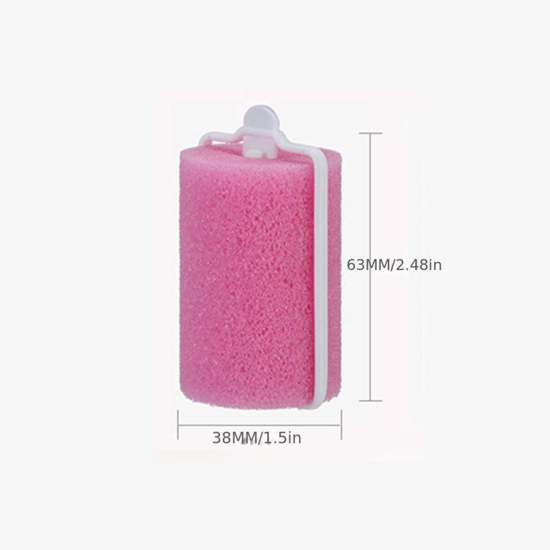 12pcs Pink Foam Cushion Hair Rollers Curlers DIY Curls Hairdressing Tool Kit