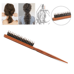 Portable Teasing Hair Brush Comb for Salon and Home Use