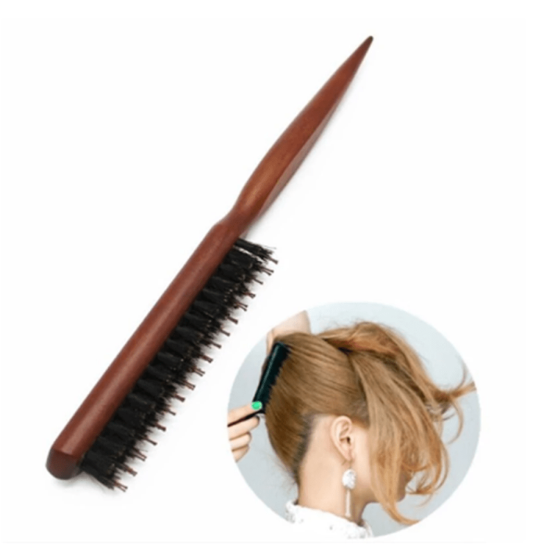 Portable Teasing Hair Brush Comb for Salon and Home Use