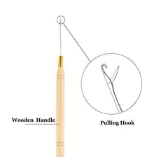 Hair Extensions Kit Pliers Hooks Rings Tool For Extensions