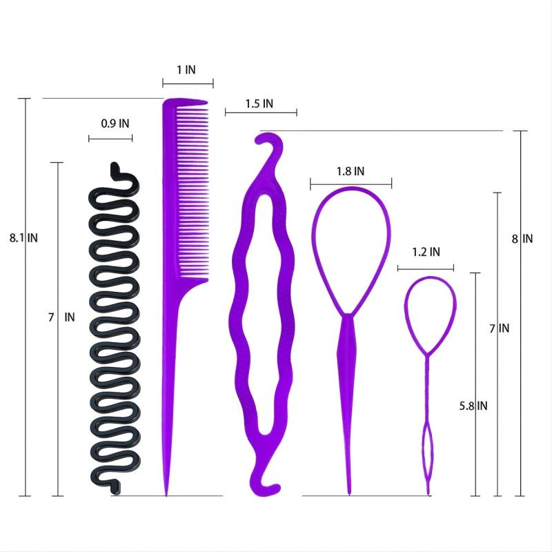 Topsy Tail Hair Styling Tool Hair Braiding Ponytail DIY Styling Accessory