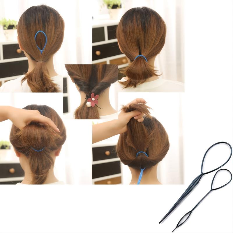 Topsy Tail Hair Styling Tool Hair Braiding Ponytail DIY Styling Accessory