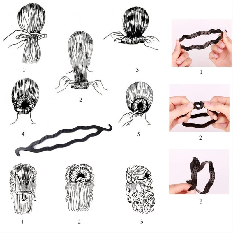 Topsy Tail Hair Styling Tool Hair Braiding Ponytail DIY Styling Accessory