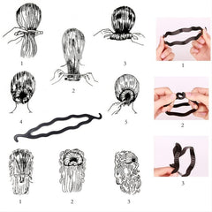 Topsy Tail Hair Styling Tool Hair Braiding Ponytail DIY Styling Accessory