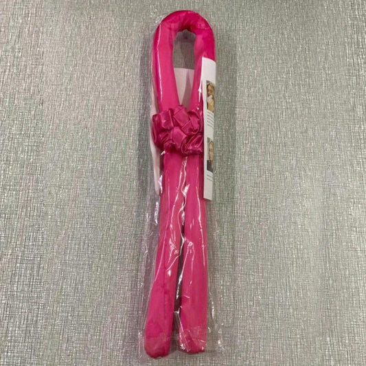 Satin Heatless Hair Curler Headband Hair Wrap Curling Ribbon Scrunchies