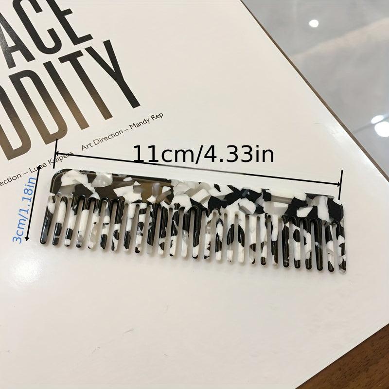 Vintage Acetate Hair Comb for Hairdressing