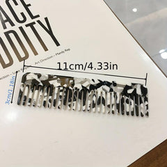 Vintage Acetate Hair Comb for Hairdressing