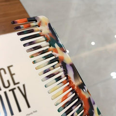 Vintage Acetate Hair Comb for Hairdressing