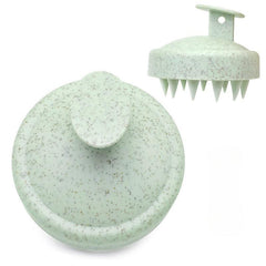 Silicone Shampoo Brush Head Scalp Massage Comb Hair Washing Comb