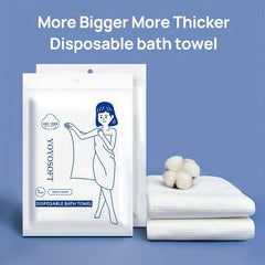 Large Compressed Towel 139 7 X 69 85 Cm Disposable Portable Bath Towels