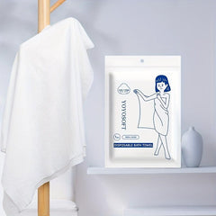 Large Compressed Towel 139 7 X 69 85 Cm Disposable Portable Bath Towels