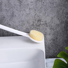 Long Handle Shower Brush Body Massager Sponge For Skin Exfoliating