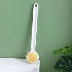 Long Handle Shower Brush Body Massager Sponge For Skin Exfoliating