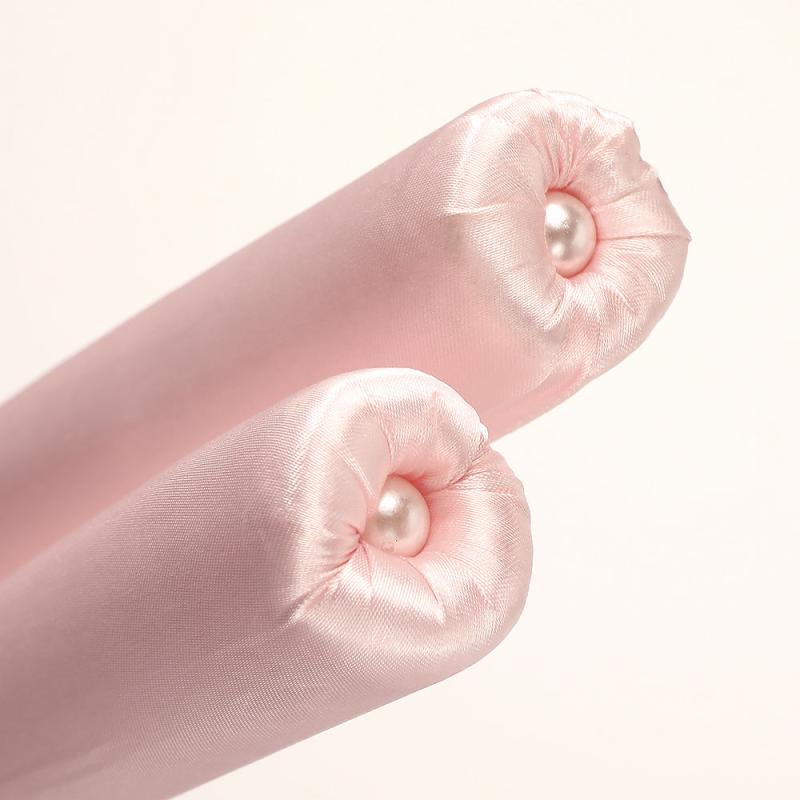 Satin Heatless Curling Rod Headband Foam Hair Rollers Long Hair