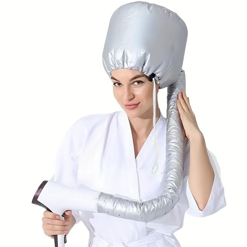 Adjustable Hair Drying Cap Bonnet Hat for Women Salon Home Use