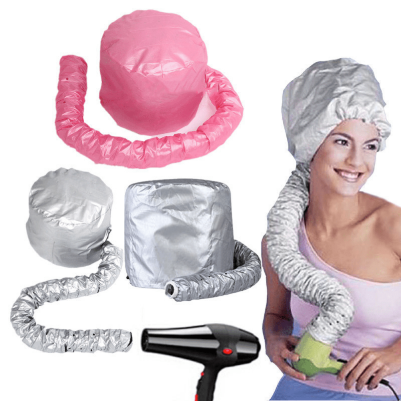 Adjustable Hair Drying Cap Bonnet Hat for Women Salon Home Use