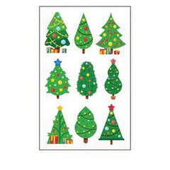 Christmas Tattoo Stickers Waterproof Party Temporary Tattoo Stickers