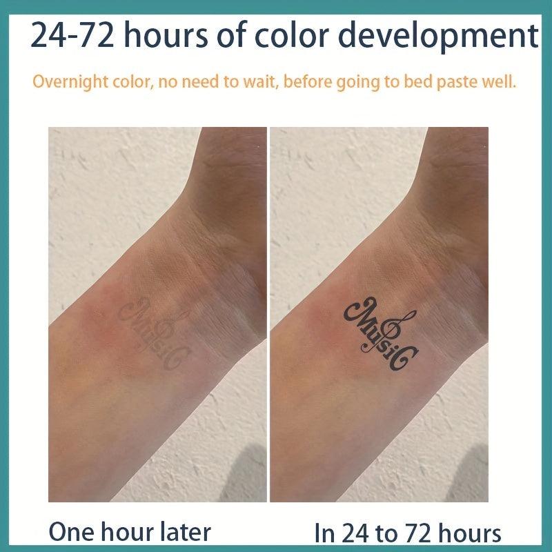 Musical Notes Temporary Tattoos 15 Sheets