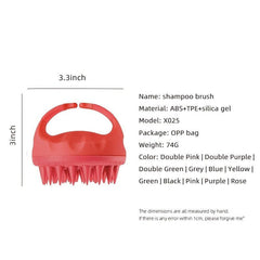 Scalp Scrubber Shampoo Brush Massager Clean Scalp Comb Hair Washing Brush