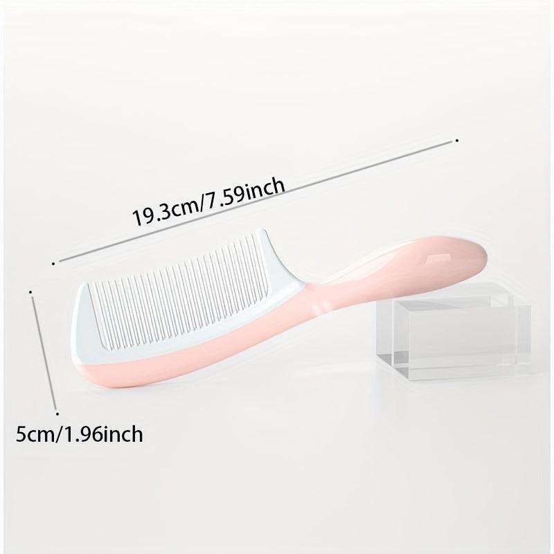 Plastic Fine Tooth Comb for Women Girls Anti Static Hair Comb