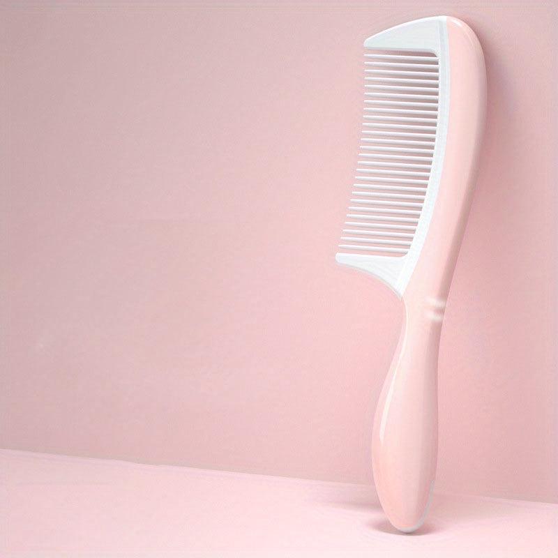 Plastic Fine Tooth Comb for Women Girls Anti Static Hair Comb