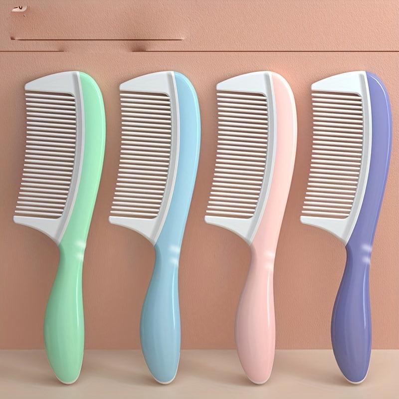 Plastic Fine Tooth Comb for Women Girls Anti Static Hair Comb