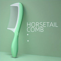 Plastic Fine Tooth Comb for Women Girls Anti Static Hair Comb
