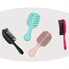 Portable Vented Hair Brush for Wet or Dry Hair
