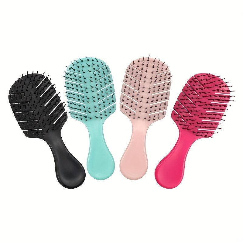 Portable Vented Hair Brush for Wet or Dry Hair