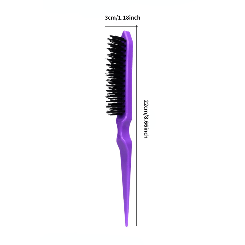 1Pcs Teasing Brush Edge Comb Hair Styling Tools Salon Barber Accessories