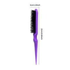 1Pcs Teasing Brush Edge Comb Hair Styling Tools Salon Barber Accessories