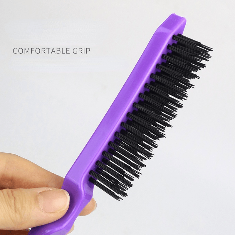 1Pcs Teasing Brush Edge Comb Hair Styling Tools Salon Barber Accessories