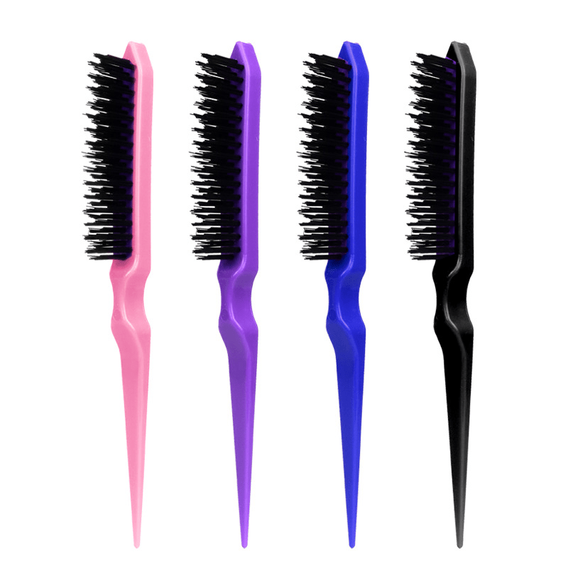 1Pcs Teasing Brush Edge Comb Hair Styling Tools Salon Barber Accessories