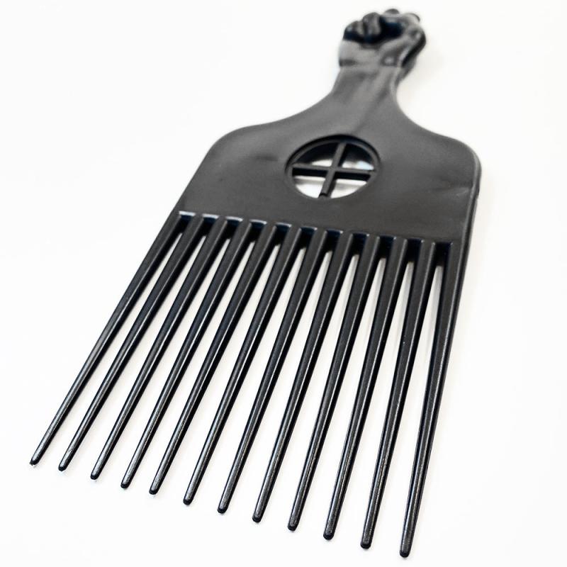 Durable Plastic Pick Comb for Hair Styling