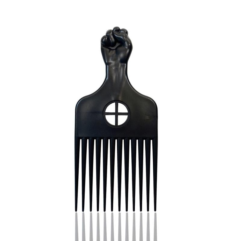 Durable Plastic Pick Comb for Hair Styling