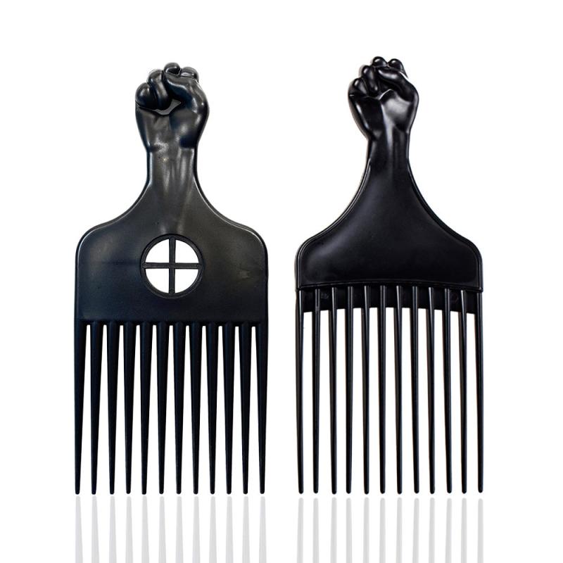 Durable Plastic Pick Comb for Hair Styling