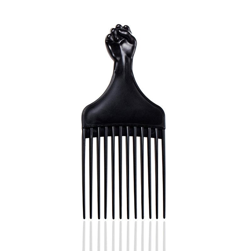 Durable Plastic Pick Comb for Hair Styling