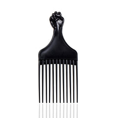 Durable Plastic Pick Comb for Hair Styling