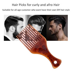 Large Wide Tooth Afro Comb for Styling