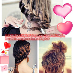 3pcs Twist Hair Braiding Tool French Hair Styling Bun Maker Braid Accessory