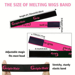 4pc Edge Control Wax Hair Wax Stick For Wigs Strong Hold Non greasy