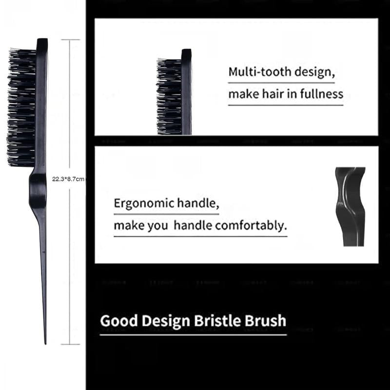 12pcs Hair Styling Comb Set with Brushes and Clips