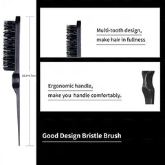 12pcs Hair Styling Comb Set with Brushes and Clips