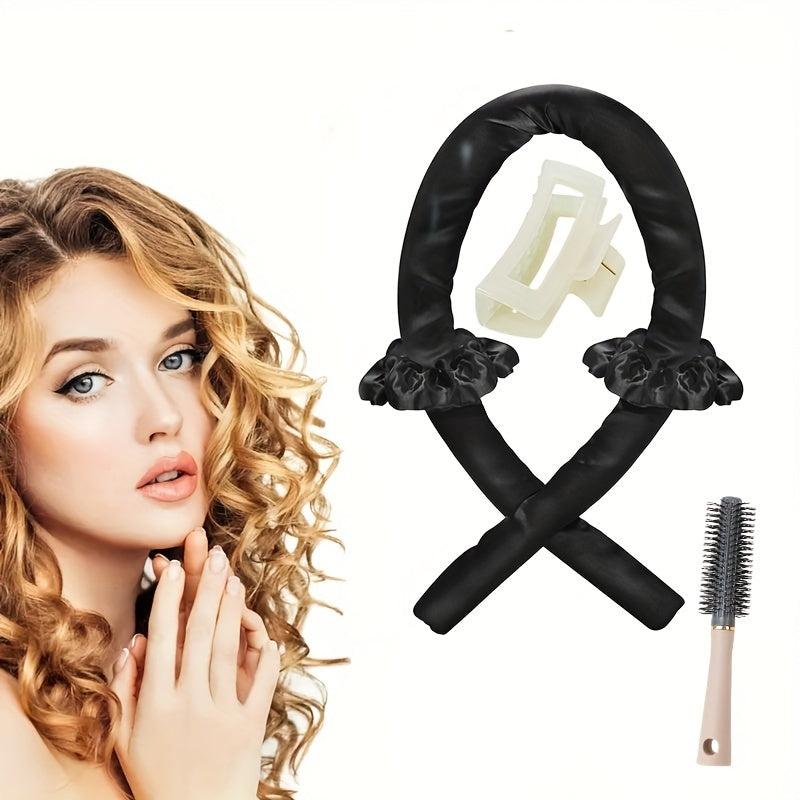 Heatless Curling Iron Headband Set No Heat Hair Curler Accessories