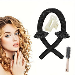 Heatless Curling Iron Headband Set No Heat Hair Curler Accessories