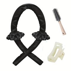 Heatless Curling Iron Headband Set No Heat Hair Curler Accessories