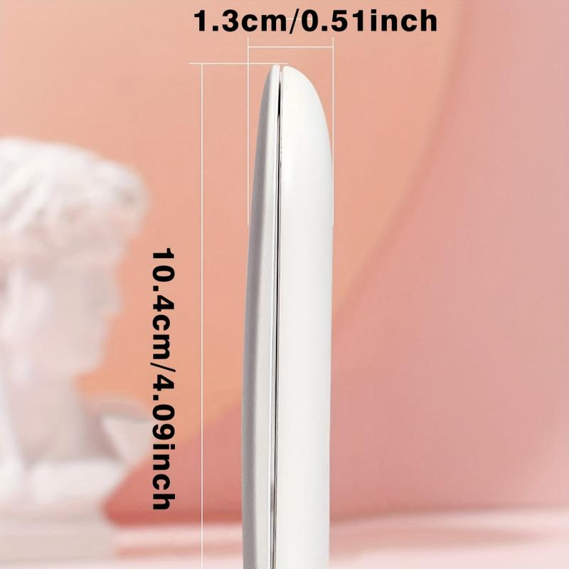 LED Compact Mirror 1X 2X Magnification USB Rechargeable