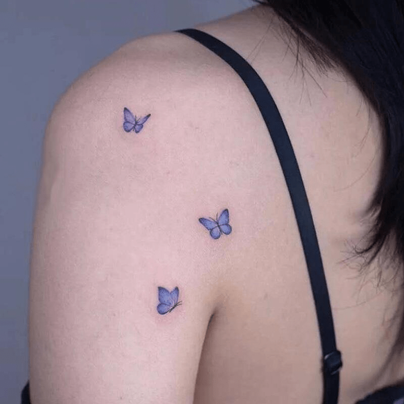 Waterproof Butterfly Tattoo Sticker Durable Small Pattern Tattoo Paper